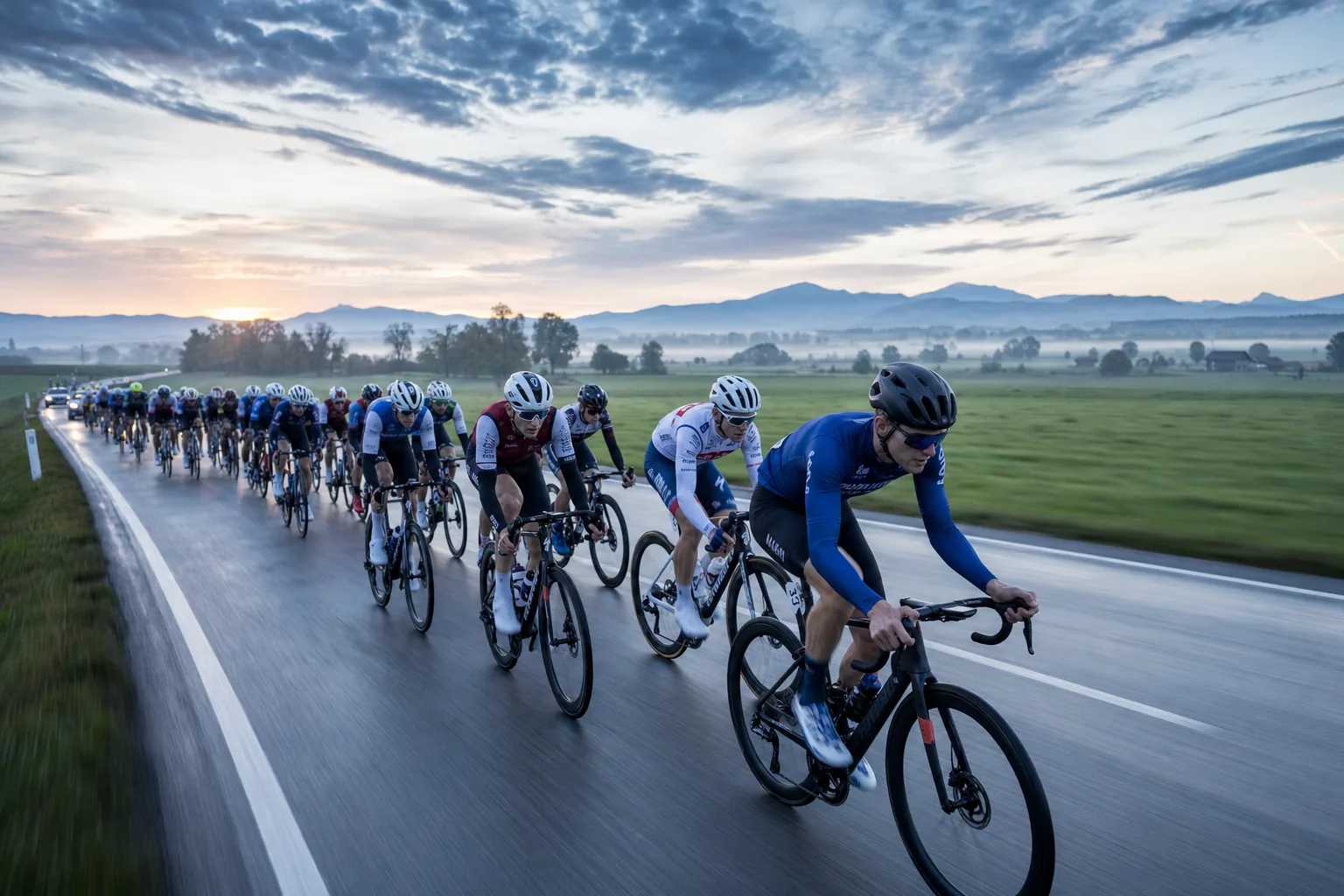 Radsport im Peloton